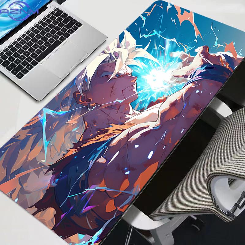 Mouse Pad Dragon Ball Son Goku Professional Esports Gamers Speed Pc Gaming Rubber Keyboard Notbook Desk Mat Mousepad