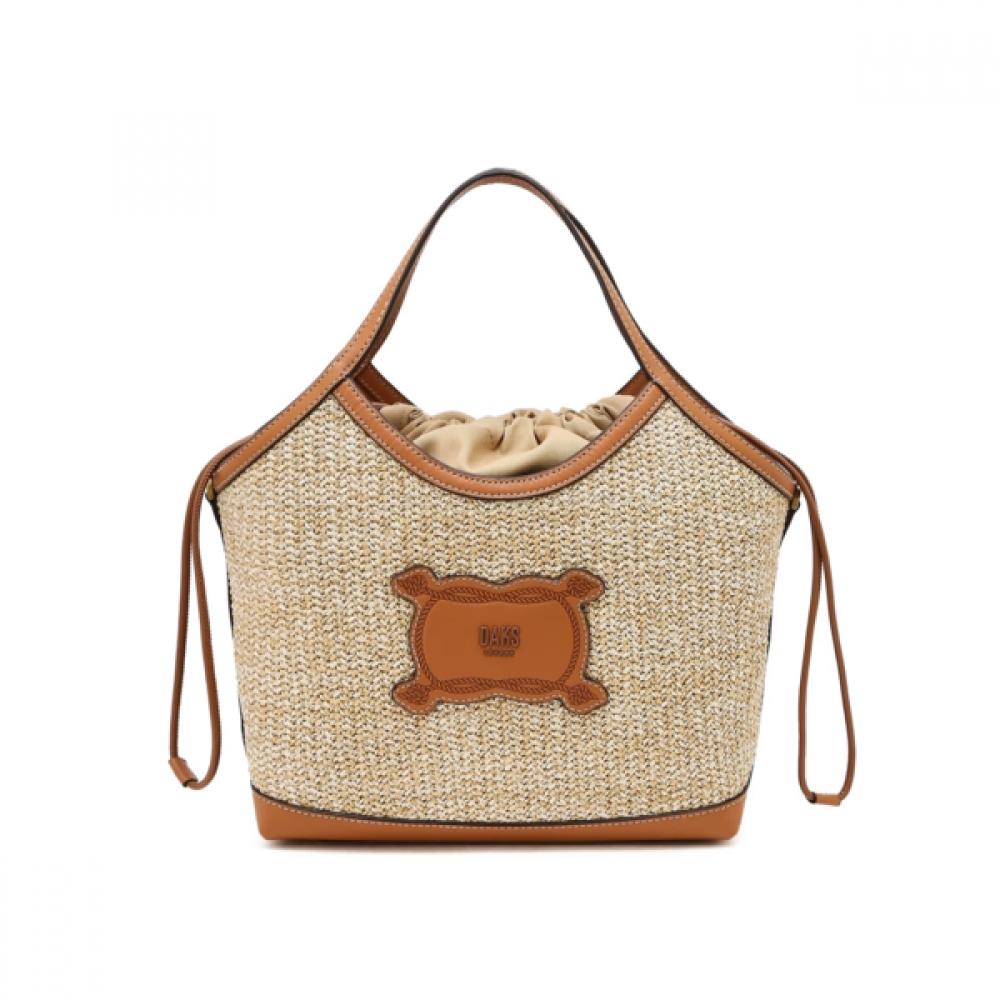 Daks SuMMer Raffia Leather Tote M Dcba6e140i2