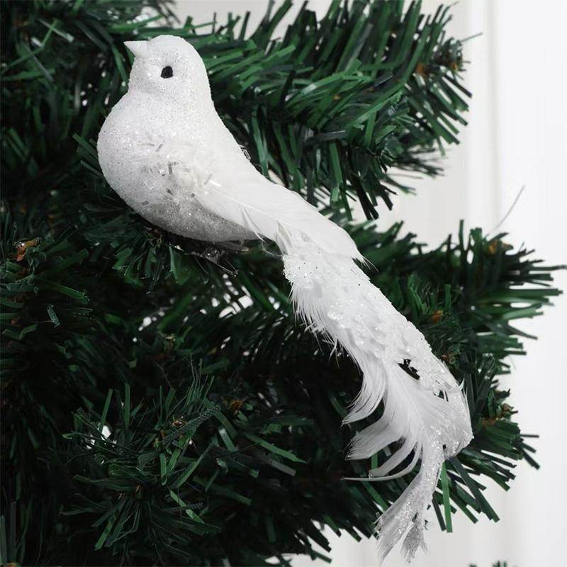 1Pcs Cute Artificial Birds Fake Foam Animal Simulation Feather Birds Models Tit Diy Craft Home Garden Ornament Decoration