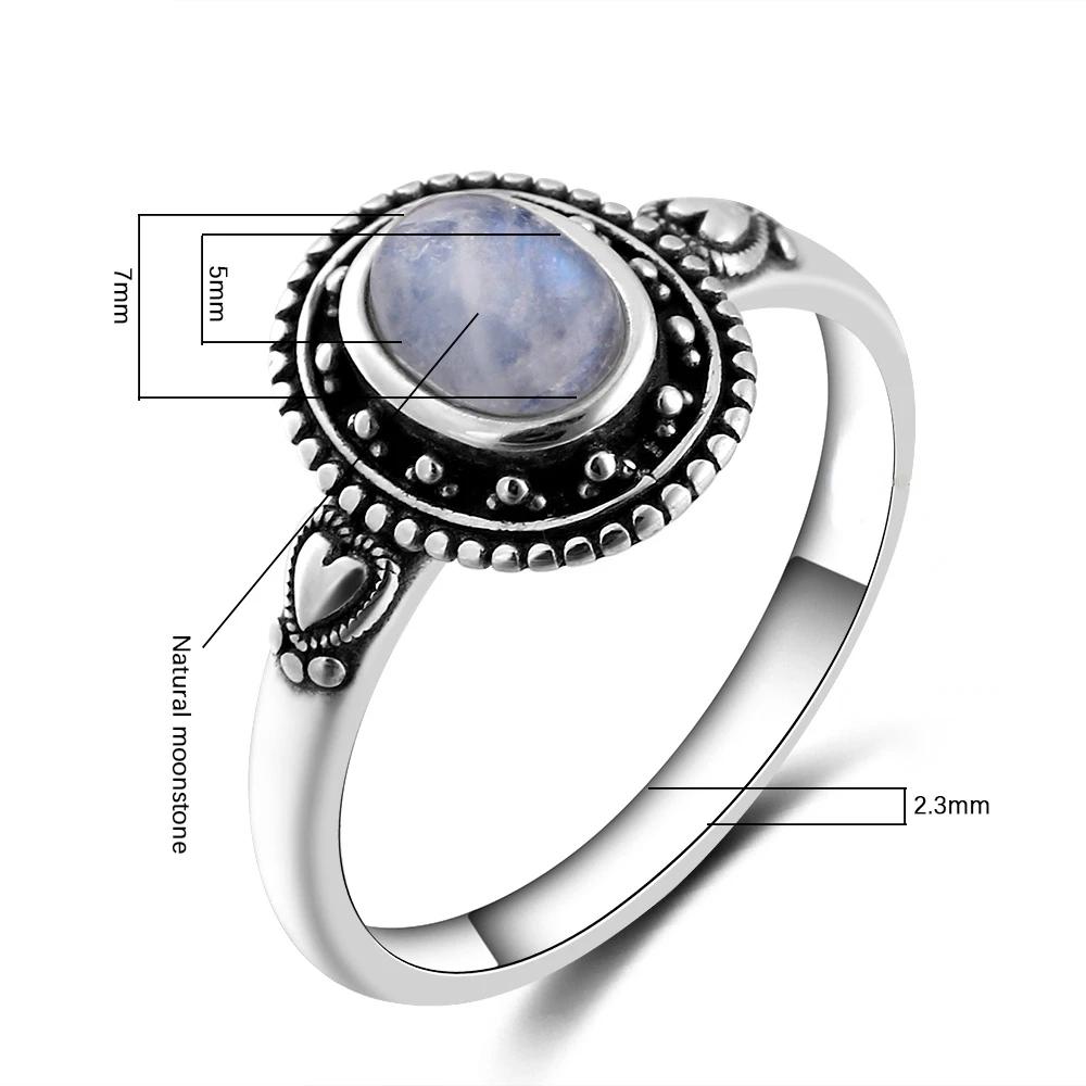 Nasiya Natürlicher Mondstein Kupfer Schmuck Ringe Herren Für Frauen Party Hochzeit Jahrestag Verlobung Geschenke Feiner Schmuck