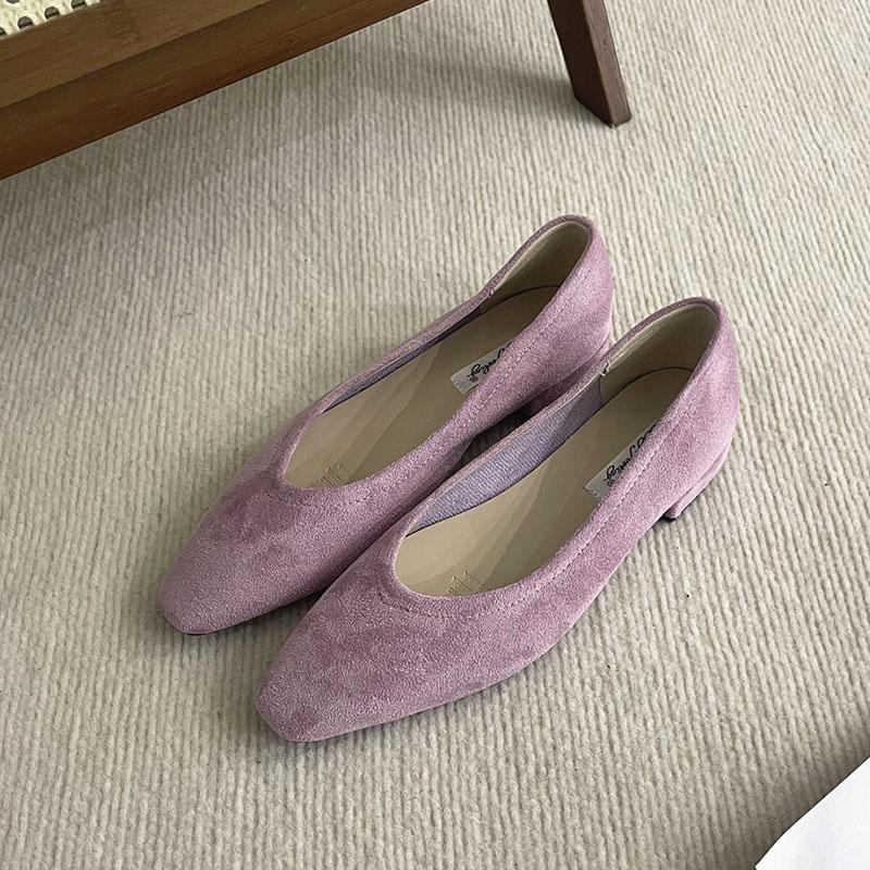 Fashion Luxury Fashion Shallow Women Flats With Shoes Casual Female Soft Footwear Slip On Ladies Flats Shoes