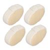 4Pcs Sisal Bath Sponge Exfoliating Easy Cleaning Quick Drying Exquisite Shower Sponge for Shower