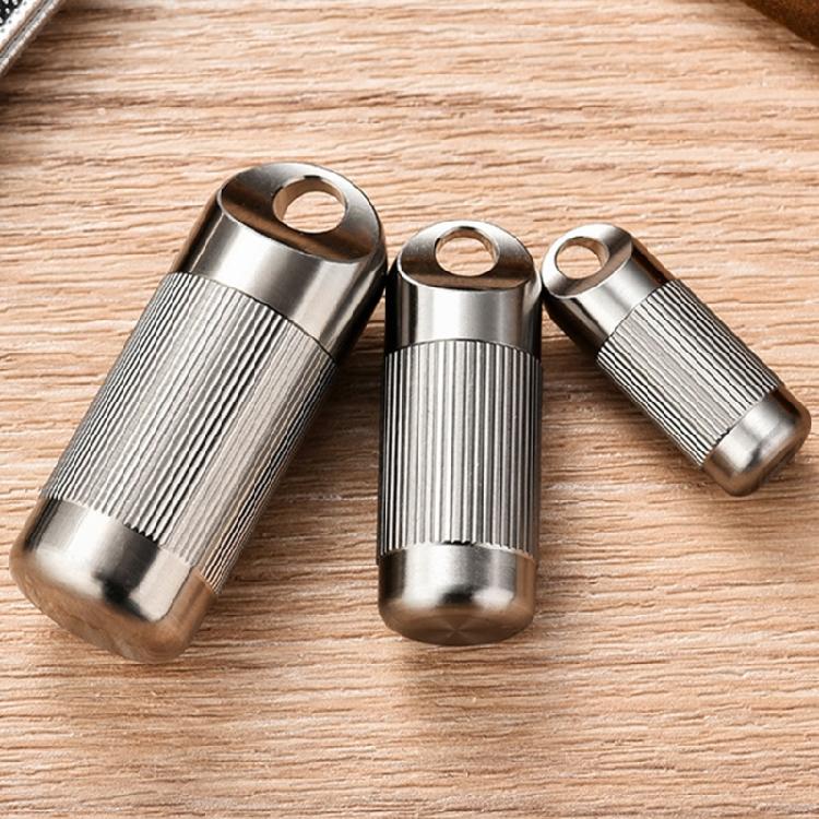 Metalllegierung Pillendose Wasserdichte Medikamentenbox Hülle Outdoor Behälter Flaschen Kleine Reise-Medikamentenflaschen