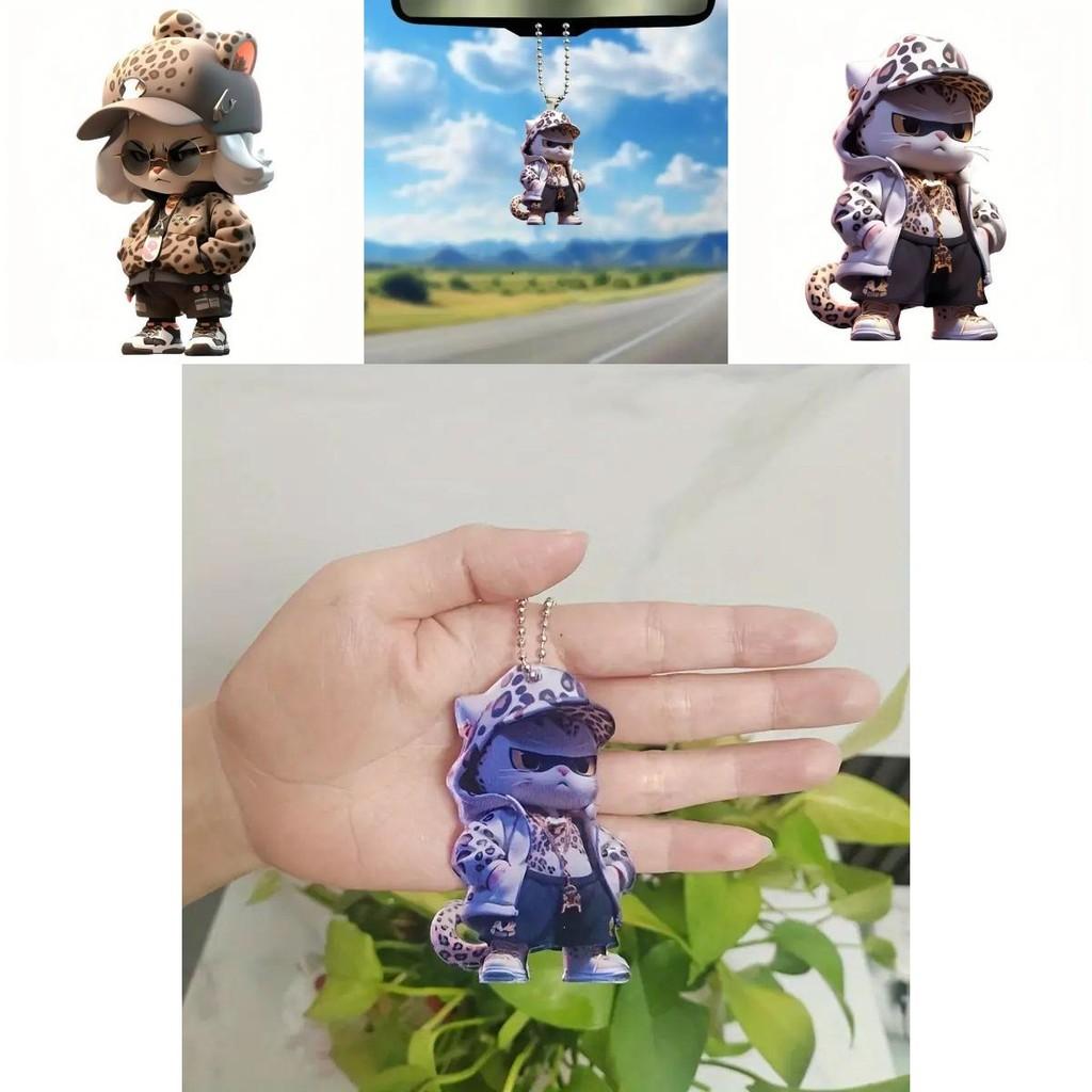 Delightful Acrylic Car Rearview Mirror Pendant For Unique Interior Decoration