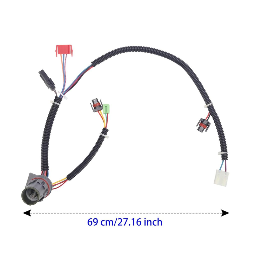 4L80E 4L80 Internal Transmission Wire Harness W/Temperature Sensor Compatible with G-M Buic-k Cadilla-c Chev-y 1991-2003 Auto Transmissions