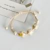 Versatile ceramic bracelet Handmade knit Colorful Ceramic Star Bracelet Adjustable Braided Wax Cord Unique Fashion Accessory new