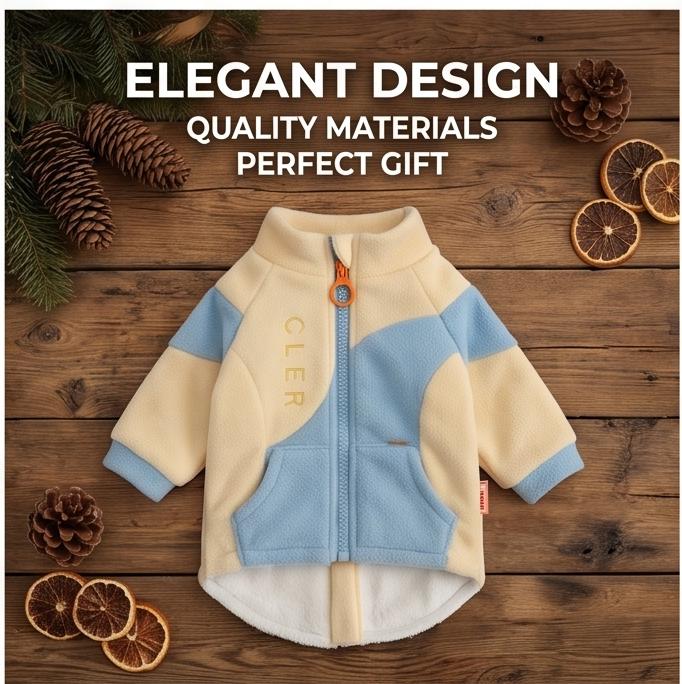 Fashion Patchwork Warm Cat Cotton Coat Anti Shedding Autumn Winter Clothes For Small Cats Cold Weather Indoor Outdoor Use