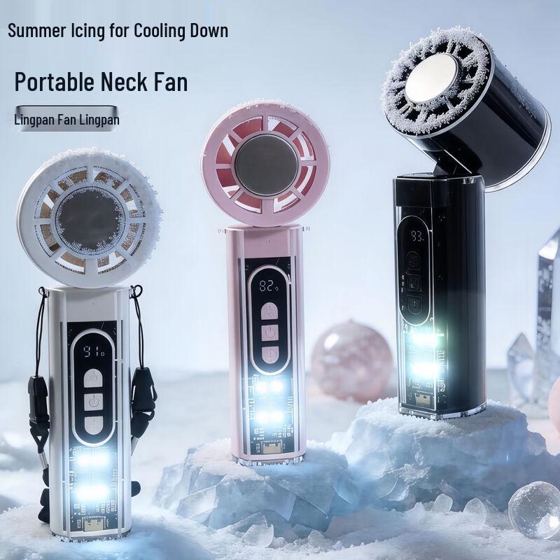 LINGPAN Foldable 5-Speed Portable Cooling Fan