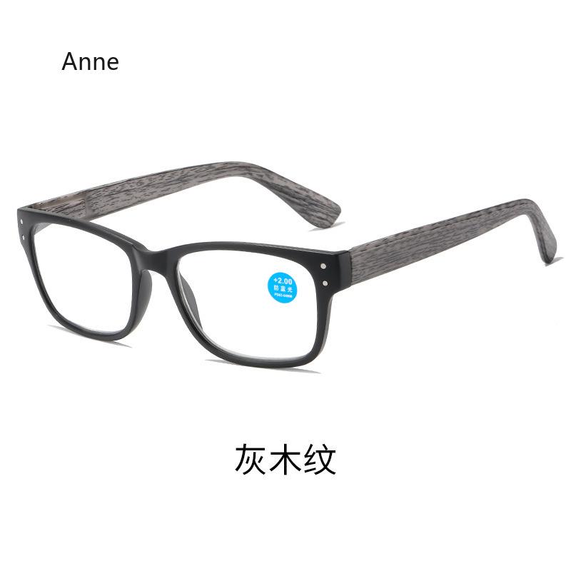 New Retro Anti Blue Light Reading Glasses Women Men Wood Frame Presbyopic Eye Glasses Unisex Reading Eyewear Degree +1~+4
