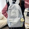 Fresh and Cool Dual-Shoulder Bag - College Student Schoolbag - Large Capacity Lightweight Travel Bag