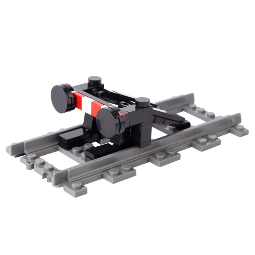 City Food Street View Vendor Hot Dog Roadside Stand Building Blocks Ice Cream Newsstand Flower Shop Trash Can Toilet Bricks Toys