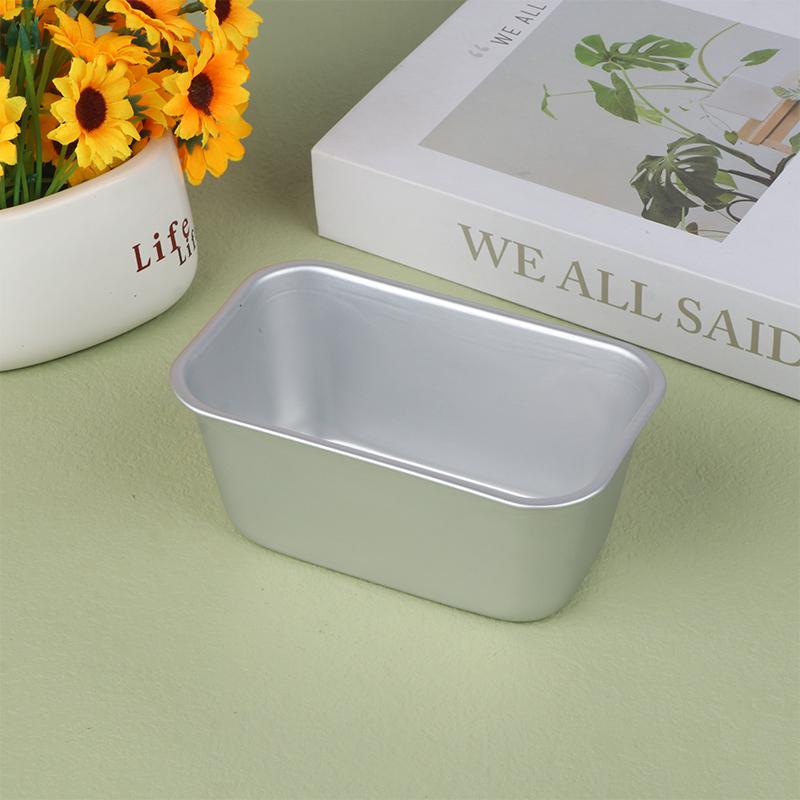 1Pc Square Box Mold Baking Tool Aluminum Alloy Non-Stick Bread Cheese Cake Toast Pan Diy Kitchen Baking Cake Mold