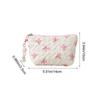 Djunllk Makeup Bag - Travel Cosmetic Bag, Carrying Around Small Purse Mini Zipper Bag, Clutch Purses for Women Girls