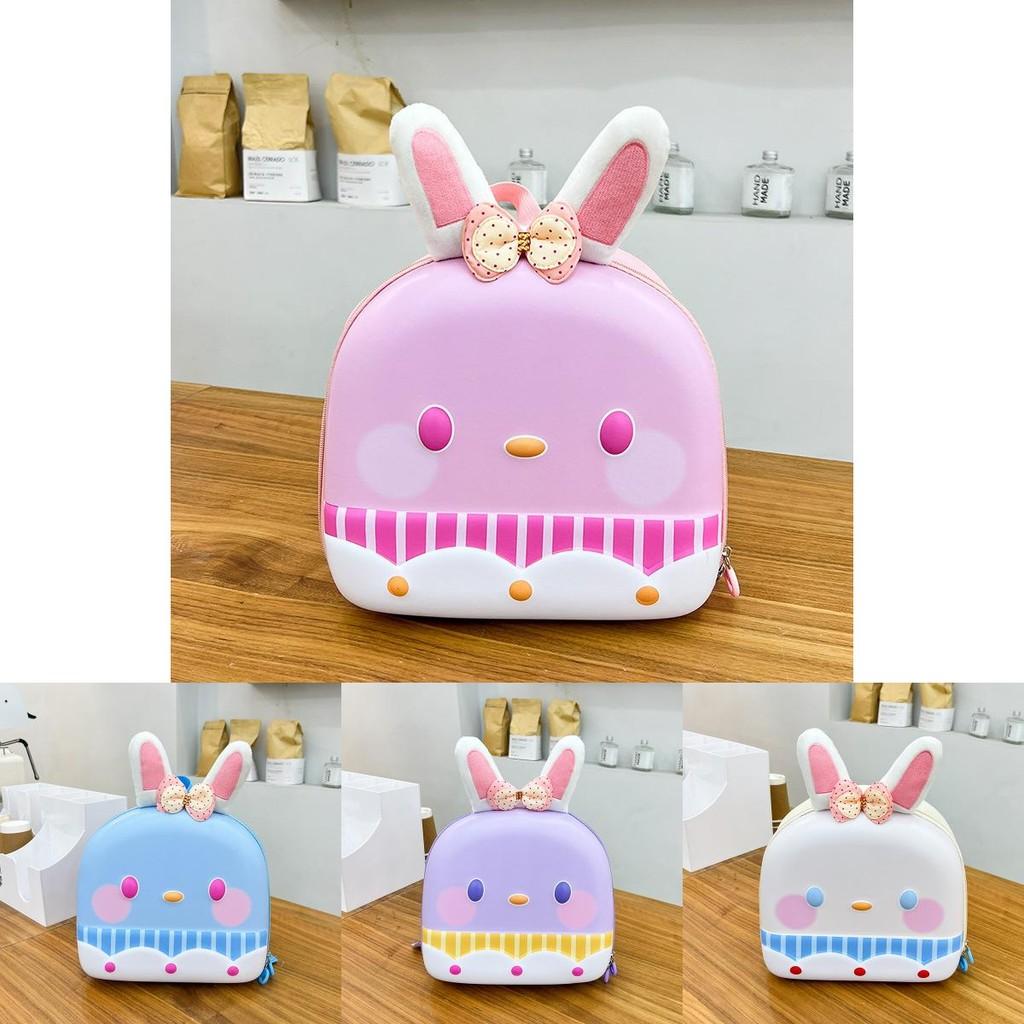 Adorable Eva Material Toddler Backpack Featuring Cute Cartoon Rabbit Design