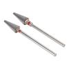 Nail Tapered Drill Bit Professional Fast Removing Tungsten Steel Manicure Drill Bits for Exfoliating