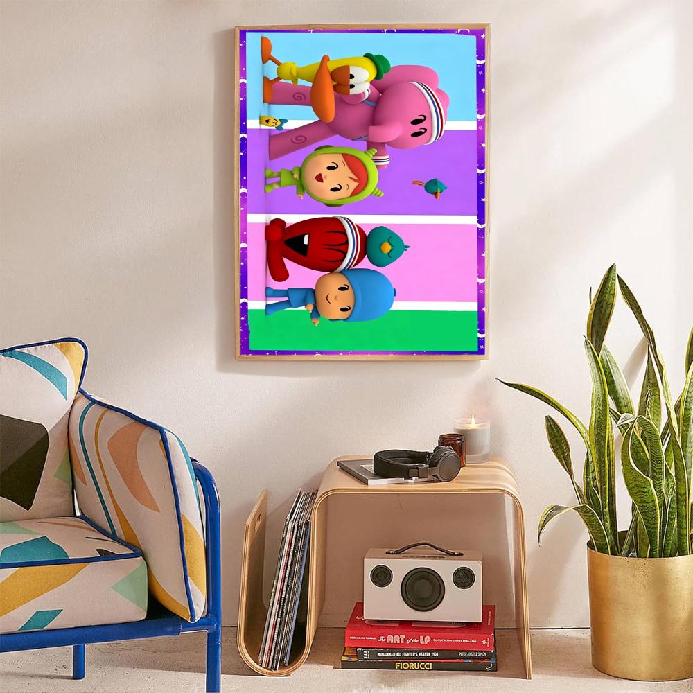 Pocoyo 5D Diamond Painting Round Diamond Rhinestones Mosaic Diamond Embroidery Wall Paintings Rhinestones Gift Frameless