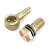 Pair of M12 * 1.25mm Motorcycle Refit Oil Cooler Fittings Plug M8 Ball Head Adapter
