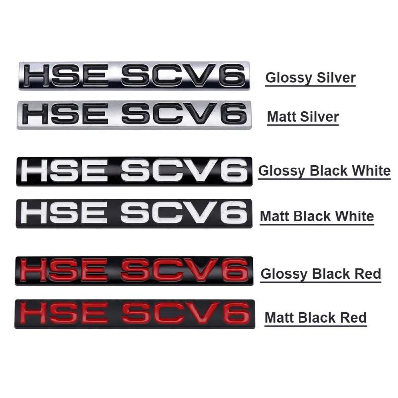 Land Rover Range Rover Sport HSESDV8/SCV8 Rear Tail Car Logo Sticker