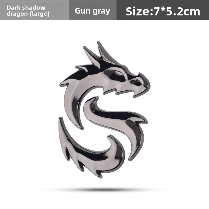 

3D three-dimensional Longteng car label decorative sticker Xuanyinglong car decoration metal side label tail label car sticker