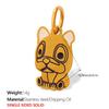Cartoon Pet Series Stainless Steel Necklace & Bracelet Pendant for Women