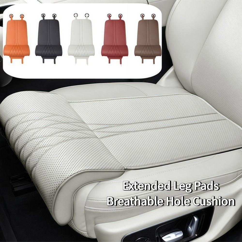 Universal Car Seat Leg Support Pad Leather Seat Extension Leg Rest Long Drive