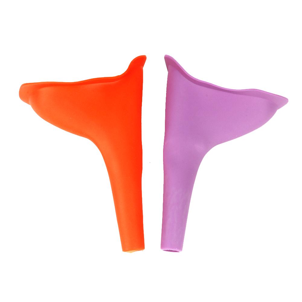 Lavande XiaoOu Camping Toilette Femmes Camping Dispositif de miction en Silicone Souple Entonnoir urinoir Femme Voyage miction Toilette Femmes Debout Pipi urinoir Toilette Nouveau