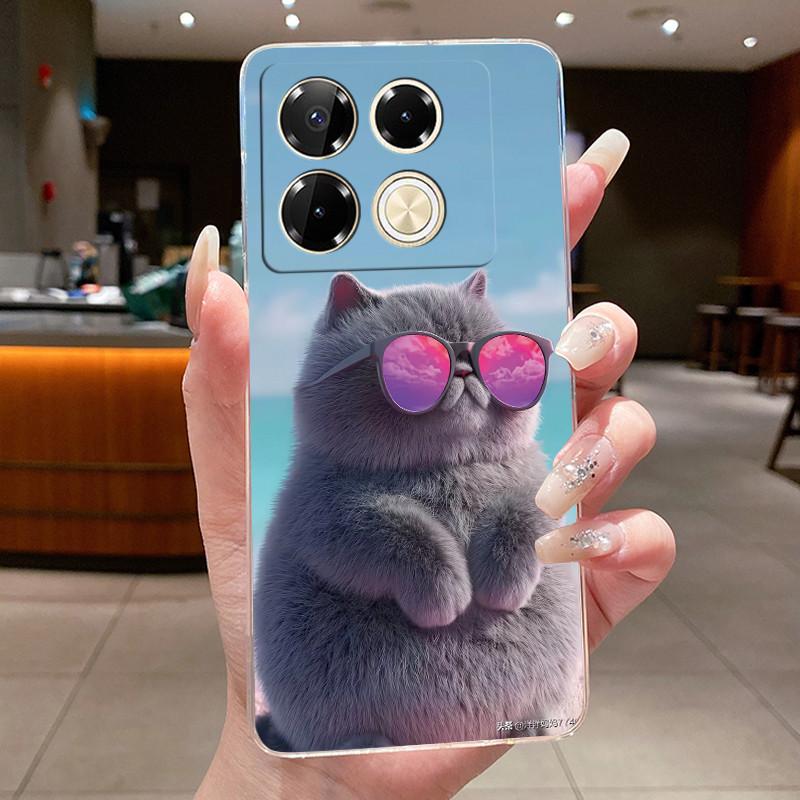 Soft Silicone Phone Case For infinix Note 40 Pro 4G 5G Note40 Pro+ 40S Funda Luxury Dragon Cute Cool Boys Girls Clear Back Cover