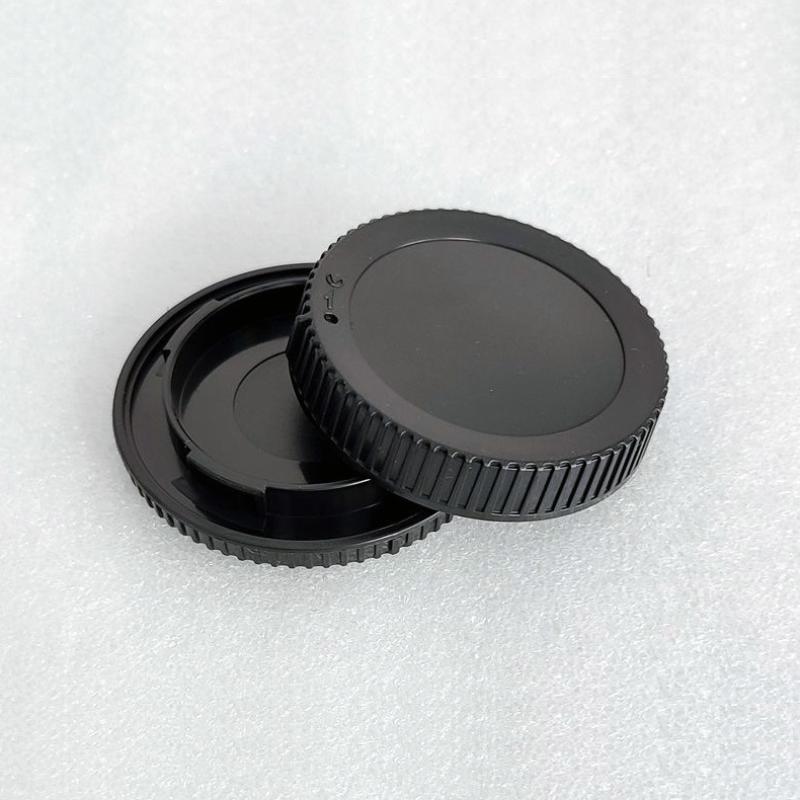 RF Mount Lens Rear Cap & Camera Body Cap Durable Anti-Dust Protection Cover for EOS R RP R5 R6 R7