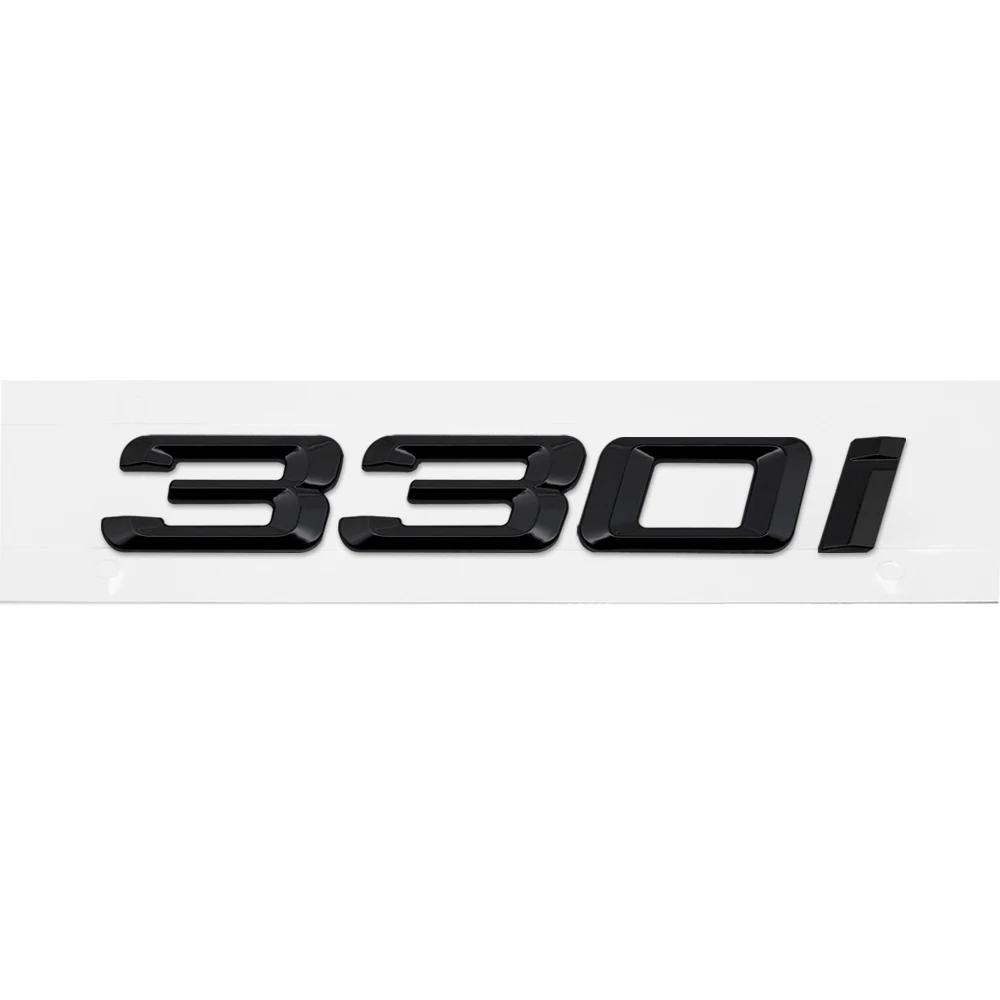 Car DIY Sticker for BMW G20 G21 G28 F30 F31 F34 F35 E90 DIY Sticker Rear Trunk Badge Plastic Decal 3 Series 328i 330i 335i 340i RR8