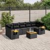 VidaXL Garden Lounge Set with Cushions 8 Pcs, Patio Seating, Furniture Set, Backyard Terrace Furniture 3226650