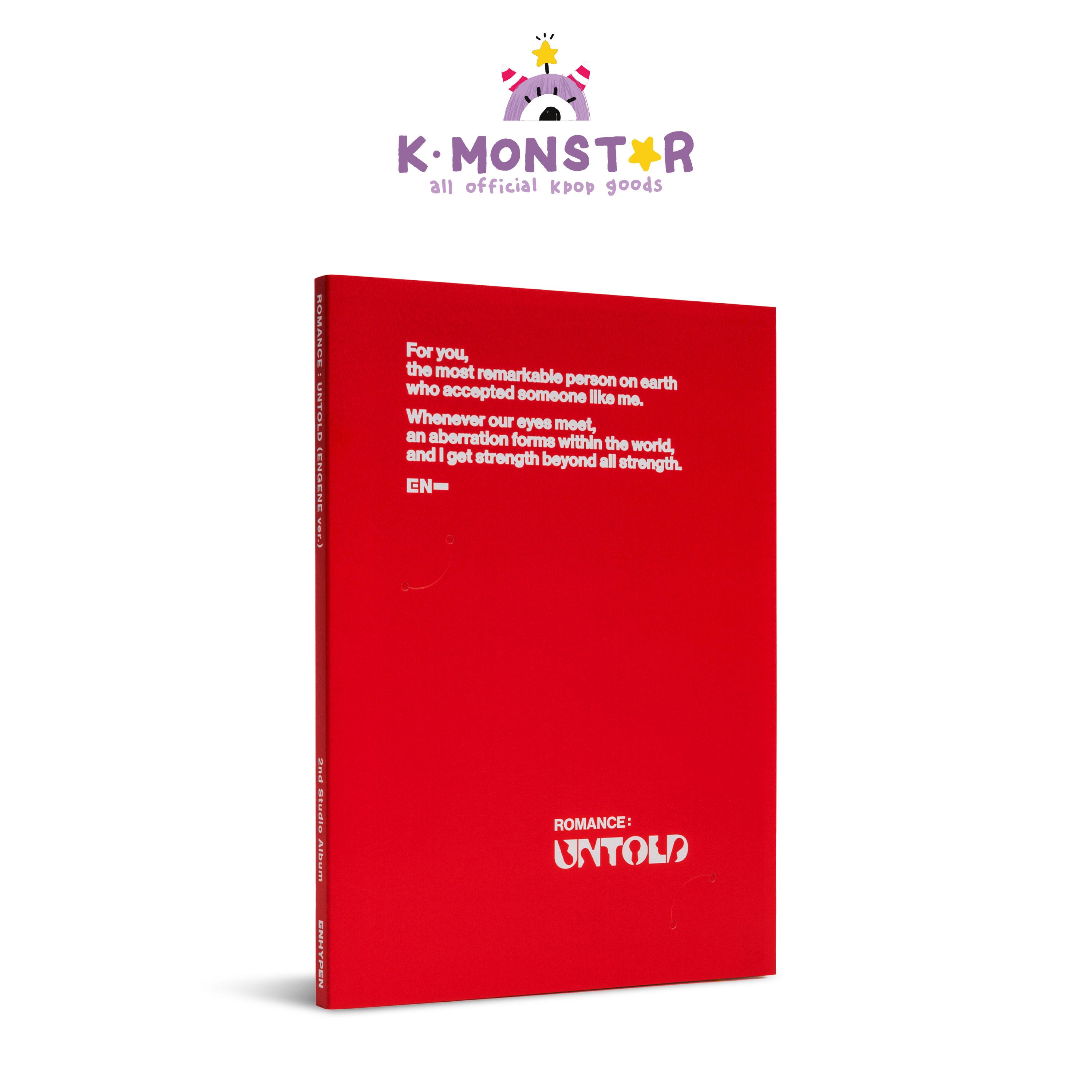 

ENHYPEN - 2-Й ПОЛНЫЙ АЛЬБОМ РОМАНТИКА : НЕИЗВЕСТНО(ENGENE вер.)