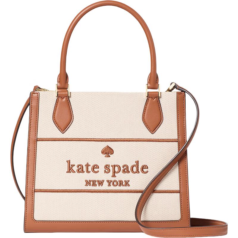 Женская маленькая сумка-тоут из ткани Kate Spade