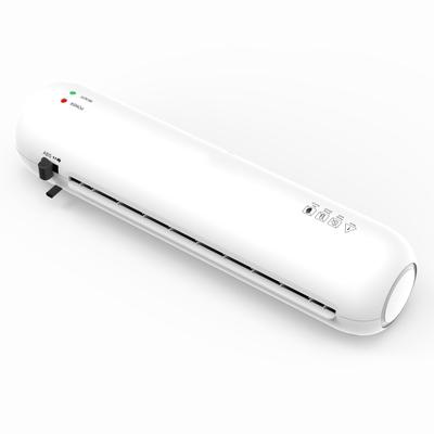 Desktop Laminator Machine Set A4 Size Hot and Cold Lamination 2 Roller System 9 Inches Max Width