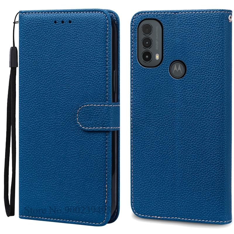 E20 E30 E40 Pouzdro Pro Motorola E20 Pouzdro Peněženka Kožený Vyklápěcí Kryt Pro Motorola Moto E40 E30 E20 Pouzdro Vyklápěcí Knižní Kryt Fundas