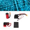RC Brushless Motor Set S3670 2650KV Motor 120A ESC Radiator with Programming Card for Traxxas for HSP for HPI 1/8