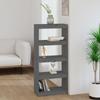 Day and Night - Day and Night Gray Pine Wood Shelf/space Divider 60x30x135.5cm