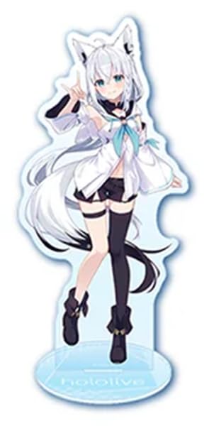 Shirakami Fubuki Acrylic Stand Standard 2D Visual Series Official Goods - -