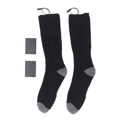 Electric Heated Socks Battery Operated Comfortable Cotton Socks for Winter Travel Camping Cycling Skiing Hiking One
