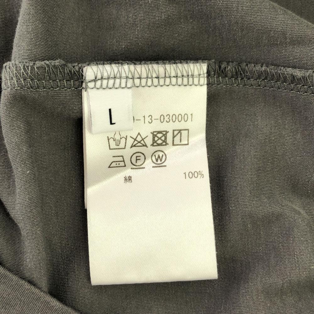 COLUMN Made In Japan Short Sleeve Polo Shirt L Gray Men's Used