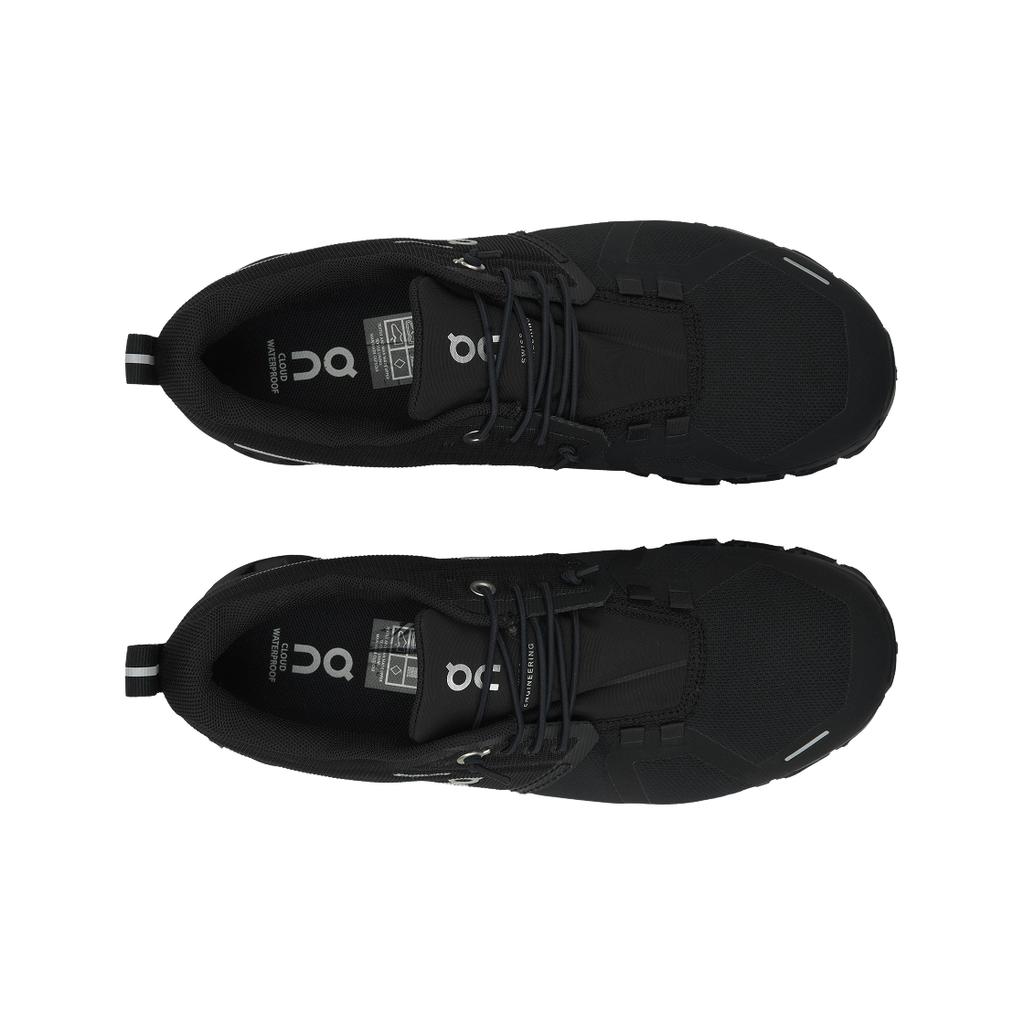 ON  Cloud 5 Waterproof All Black Women Sneakers 59.98838