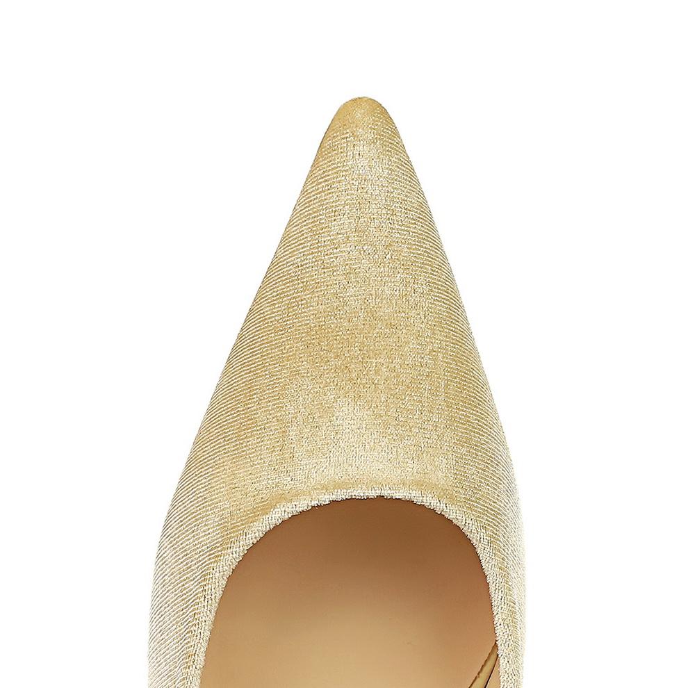 Madingi moteriški batai banketams: Ploni kulno vidurio kulno segios smailės galiuko storio aksomo veido vienviečiai batai