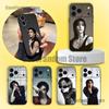 Korea Singer H-Hyunjins For iPhone 17,16,15,14,13,12,11,Pro,Max,Plus Black Soft Cover Phone Case