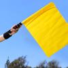 Professional Referee Flag Multi-color with Sponges Handle Linesman Flags Waterproof Signal Flags Volleyballs Football Supplies