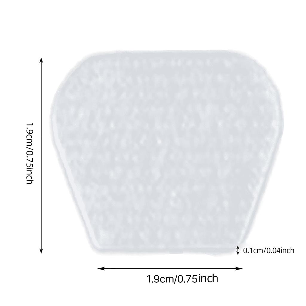 16Pcs Guitar Picks Grip Guitar Picks Grips Anti-slip Grips Silicone Guitar Picks Grips Stop Dropping Guitar Pick Sticker