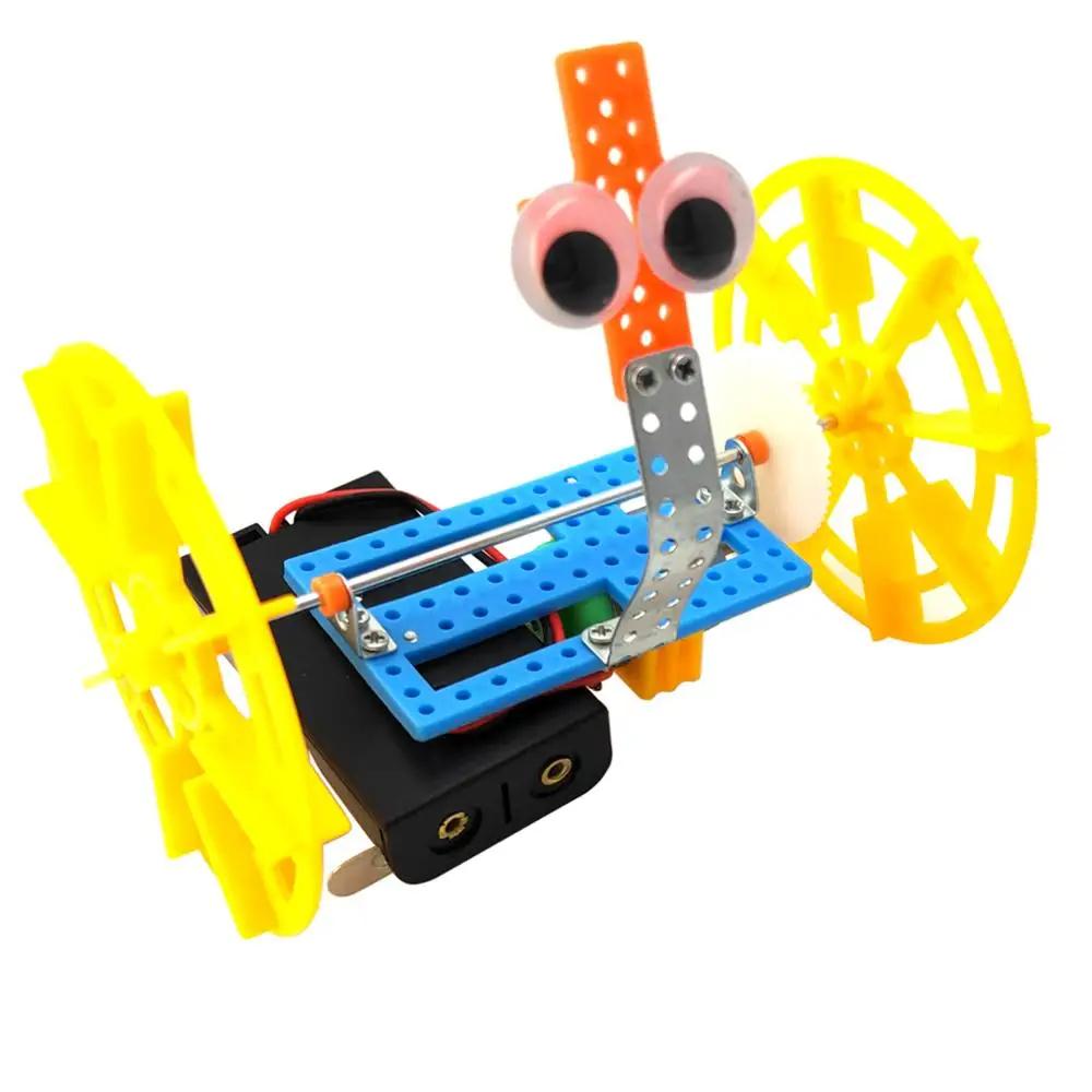 

DIY двухколесный балансировочный автомобиль модель наборы электрическая робототехника образовательные наборы научные игрушки для детей сборка модель игрушка G135