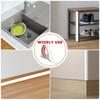 1Roll Self Adhesive Wall Corner Protector Flexible Peel and Stick Caulk Strip 3m L Shape Corner Moulding Trim Inside Outside