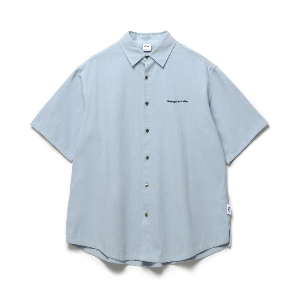 

Рубашка Оксфорд базовая FREI СВЕТЛО-ГОЛУБАЯ