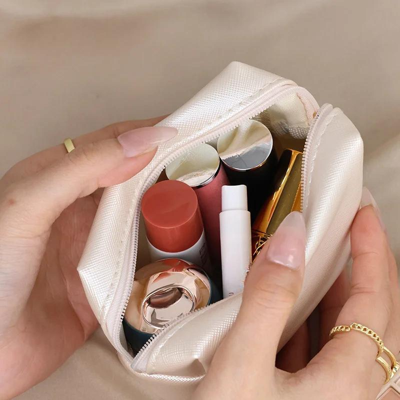 Women's Cosmetic Bags Mini Beautiful Jewelry Bags Fashion Storage Bags Outdoor Convenient Portable Cosmetic Bag