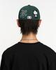 THEMUSEUMVISITOR Panda Embroidery Cap (Green)