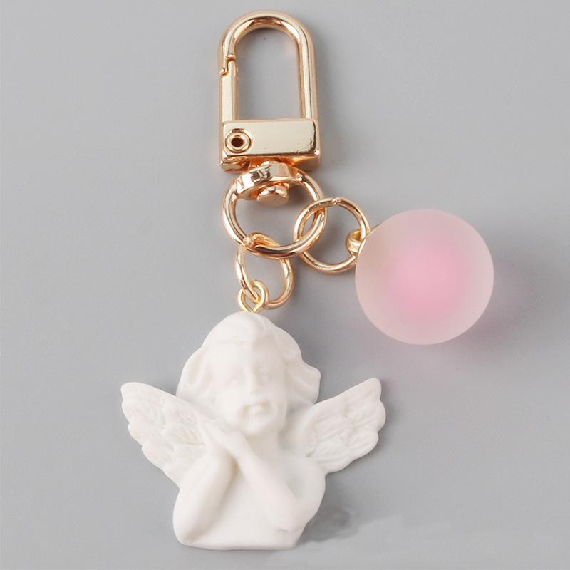Stunning Angel Pendant Keychain Perfect For Christening And Wedding Giveaways